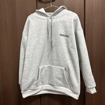 그레이 후드티