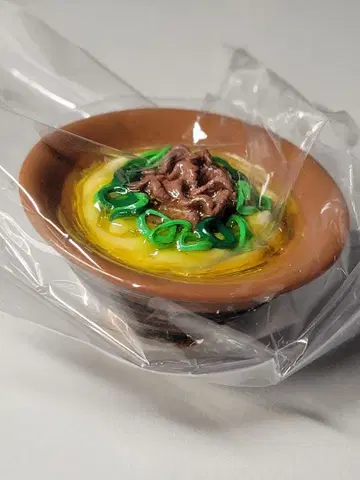 히로시마 한정판? 치카라 우동 미니어처 컬렉션 소고기 카레 우동