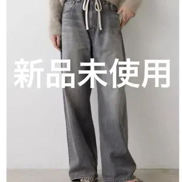 새상품 Whim Gazette 드로스트 데님 윔 가젯 그레이