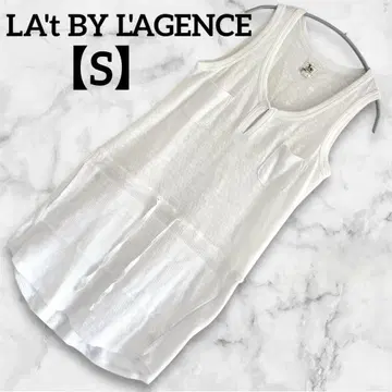 LA't BY L'AGENCE [ S ] 코튼 슬리브리스 튜닉