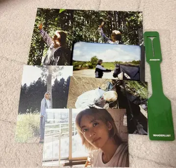 JEONGHAN WANDERLUST 세트 사진과 스트랩