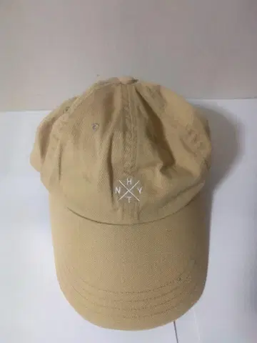 베이지 코튼 캡 M 사이즈