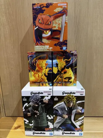 최신 NARUTO 프라이스 피규어 5체 세트