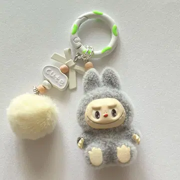 LABUBU 라부부 키링 (그레이)