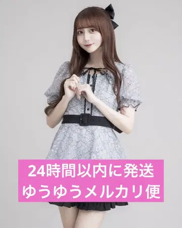 레이스 케이프 프릴 셋업