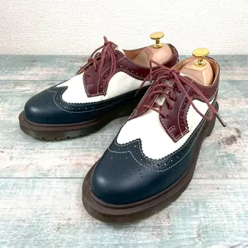 착용 1회 Dr.Martens 영국제 고급 라인 멀티 컬러 38
