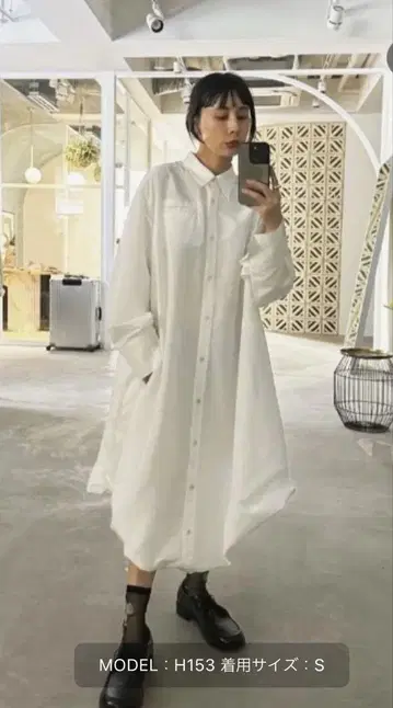 AMERI MANY WAY BALLOON SHIRT DRESS