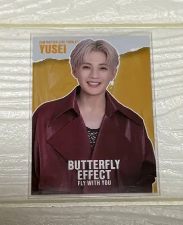 FANTASTICS 야기 유세이 포토 카드 시크릿 버터플라이