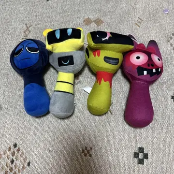 스플랜키 봉제 인형 4개 세트