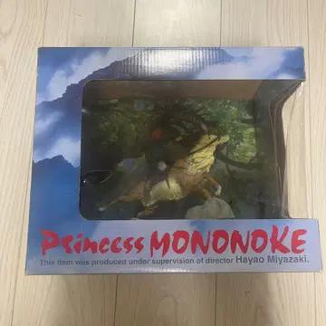 모노노케 히메 아시타카 & 야크루 피규어
