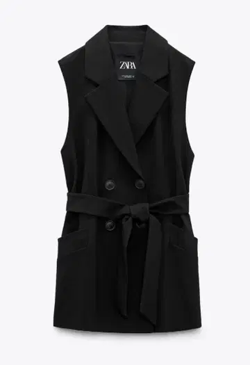 ZARA 벨트 포함 랩 베스트 S