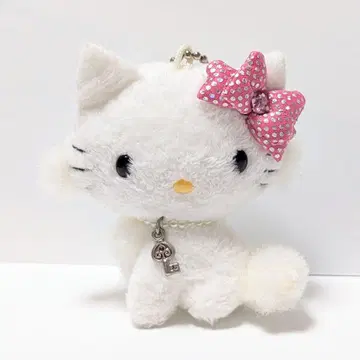 헬로키티 챠미키티 봉제 인형 키링 레트로 2005년