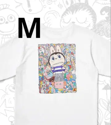 UNIQLO POPMART UT 유니클로 팝마트 러브브 M 화이트