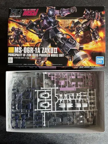 [ 미개봉 ] HGUC 151 MS-06R-1A 자쿠 II 검은 삼연성
