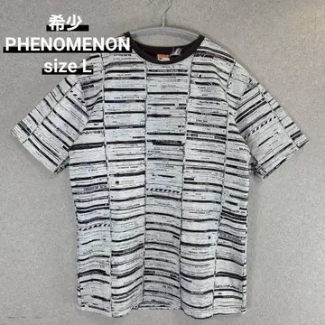레어 PHENOMENON 올오버 패턴 S/S 티