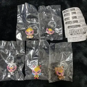 히스테릭 미니 점포 한정판 메지루시 액세서리 핑크 컴플리트 세트
