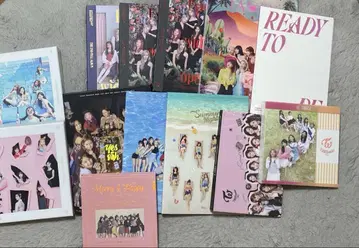 TWICE 앨범 묶음 판매 나연 정연 허벅지 사나 지효 미나