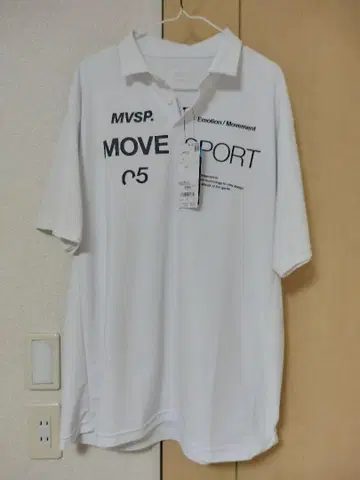 MOVE SPORT 피케 셔츠 화이트