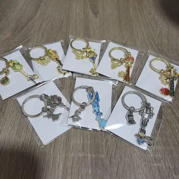 킹덤하츠 키 블레이드 키체인