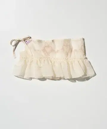 SCULPTOR Peekaboo Micro Sheer Skirt