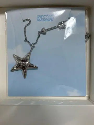 nct wish 어패럴 목걸이 steady md 미개봉 새상품