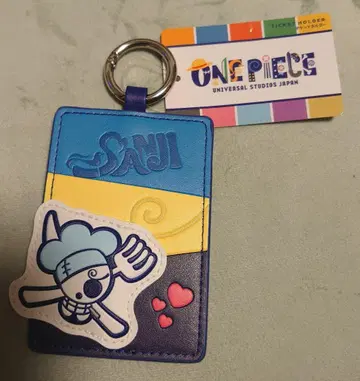 USJ 택 포함 새상품 원피스 상디 패스 케이스