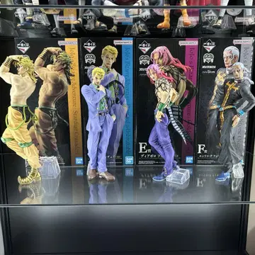 죠죠 제일복권 DIO 요시카게 키라 디아볼로 푸치 피규어