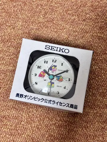 레어 나가노 올림픽 알람 시계 SEIKO