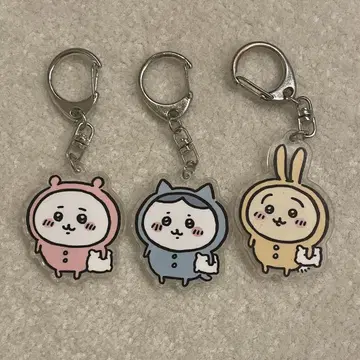 치이카와 (먼작귀) 아크릴 키링 가챠가챠 3개 세트