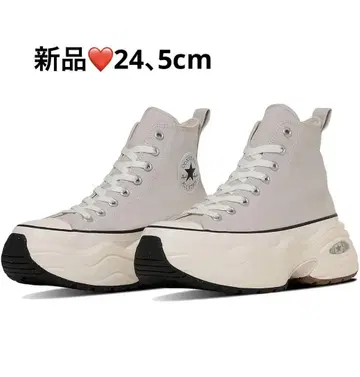 새상품 24.5cm 스니커즈 통굽 올스타 서지 트레이너 ALL STAR