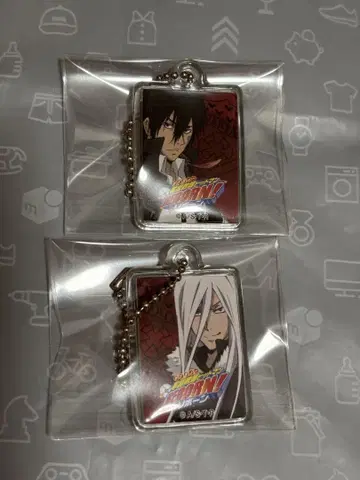 가정교사 히트맨 REBORN! AR 가챠 키링 잔자스 스쿠알로