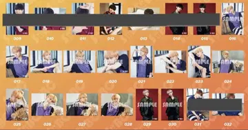 사토리 소년단 브로마이드 타카오 하야토 컴플리트