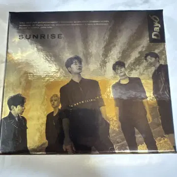 DAY6 SUNRISE CD 포토 카드 포함