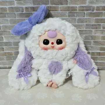 Babythree Bunny Returns 화이트 퍼플