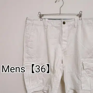 D159 [ US 수입 ] 타미힐피거 숏팬츠 [ 남성용 36 ] 화이트