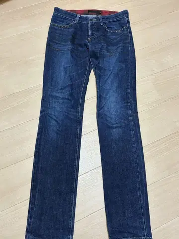 FUGA 후가 데님 팬츠 빈티지 가공 히게 허니컴 남성용 W30