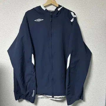 [ UMBRO ] 레어 사이즈 엄브로 후드 부착 나일론 자켓 XXL