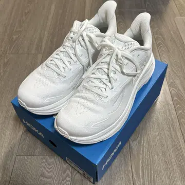 호카 클리프톤 10 화이트 남성용 27.5cm