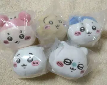 치이카와 (먼작귀) 늘어나는 봉제 인형 가챠가챠 5세트
