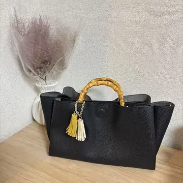 수회 사용 ROPE' 대나무 태슬 bag