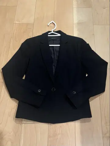 ZARA 블랙 테일러드 자켓 싱글 버튼