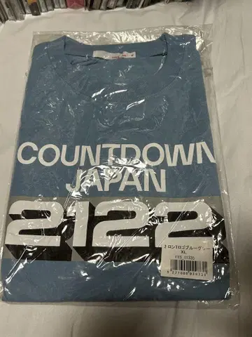 COUNTDOWN JAPAN 2122 T셔츠 XL 블루