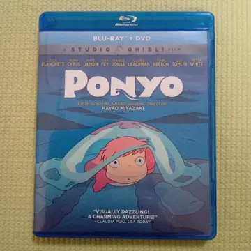 벼랑 위의 포뇨 Blu-ray 북미판 지브리