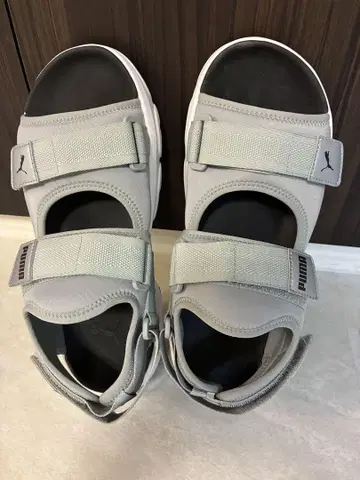 푸마 남성용 샌들 GRAY 27cm