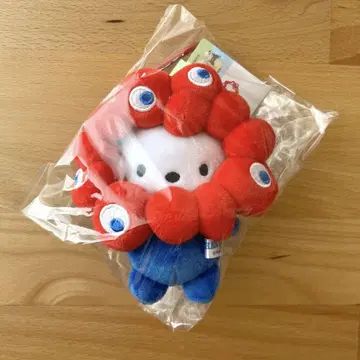 완판 봉제 인형 카라비너 포함 오사카 만박 한정판 미야쿠미야쿠 포차코