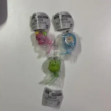 컬러풀 멀티 참 3개 세트 쿠치팟치 케이타마 후라와치