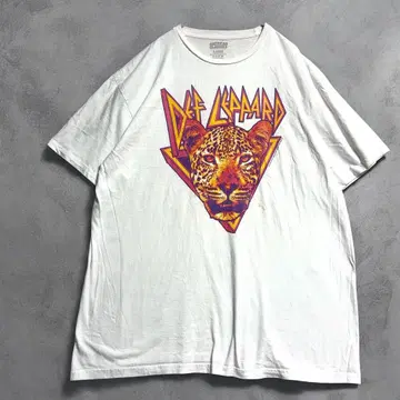 USA 구제 의류 def leppard 디플레파드 T셔츠 밴드T셔츠 XL