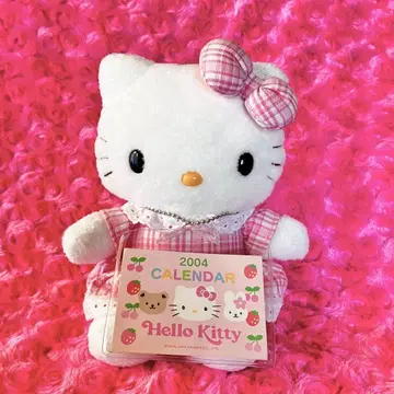 초레어 헤이세이 레트로 헬로키티 봉제 인형 마스코트