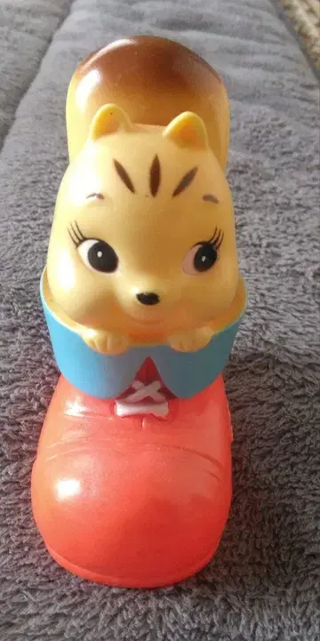 쇼와 레트로 사이긴/리코짱 저금통/사이타마 은행 소프트 비닐 인형 빈티지