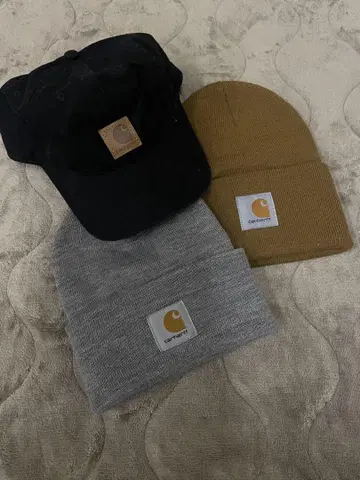 Carhartt 니트 모자 3색 세트